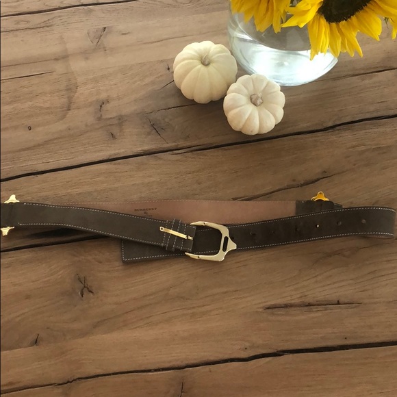 Burberry Prorsum light brown leather belt - Picture 2 of 7